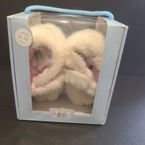 Robeez Shiloh Faux Fur Upper Leather Outsole Cream 65-3277 6-12 months